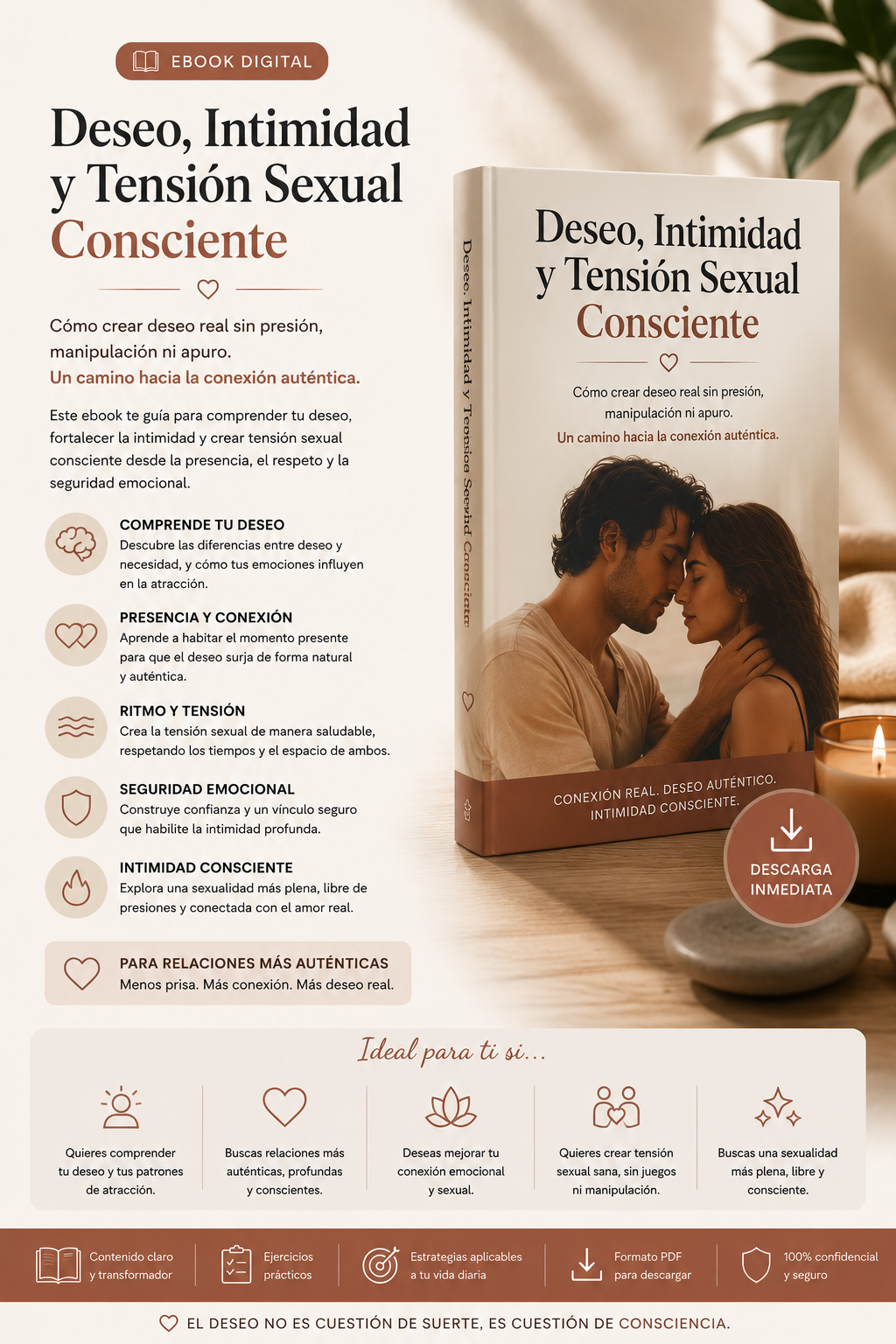 DESEO, INTIMIDAD Y TENSIÓN SEXUAL CONSCIENTE